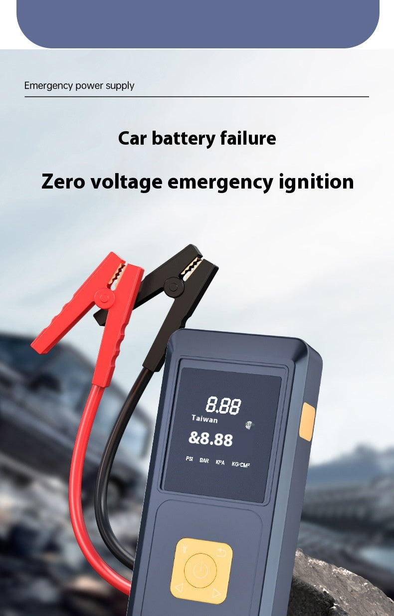 Véhicule Air Intelligent Digital Display Car Start Emergency Supply All-in-one Multi-functi
