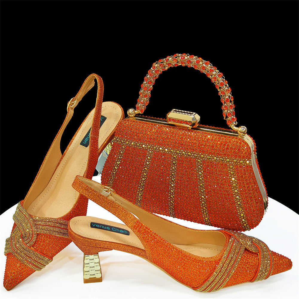 Combinaison de chaussures et de sacs européens et américains