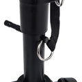 Porte-clefs et tabouret double-croisement noir