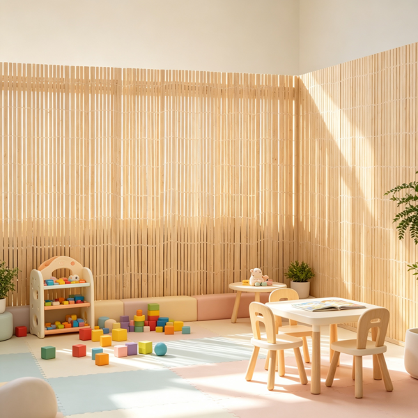 6 Ft X 13 Ft Écran de confidentialité de bambou naturel