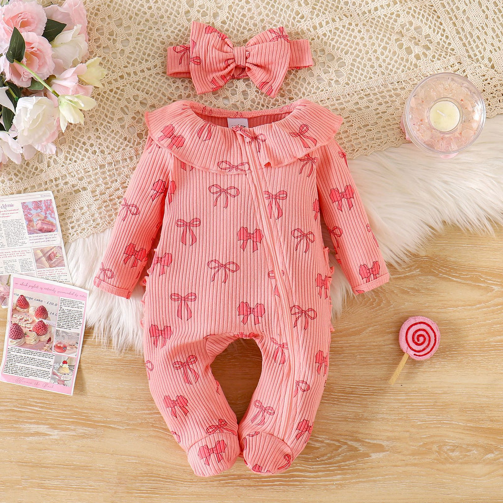 Long sleeve baby romper