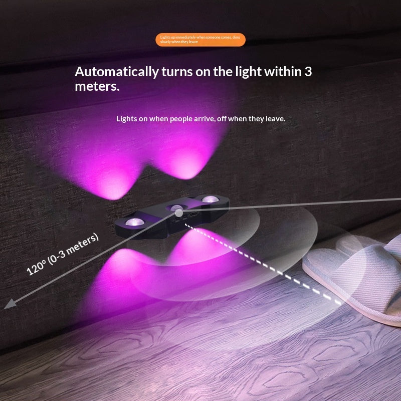 Lumière de mur amphibie sans fil de charge magnétique
