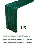 Nappe en maille européenne vert foncé-90 * 300cm-1 pièce