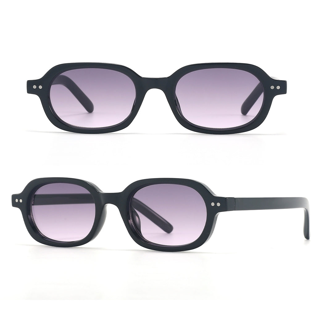 Style Unisexe Rétro Mode Lunettes de soleil de protection UV