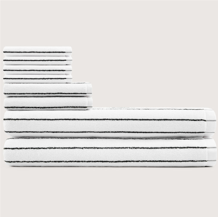 Ensemble de serviette à bande ultrasoft