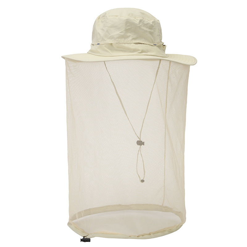 Chapeau de soleil extérieur avec bride large