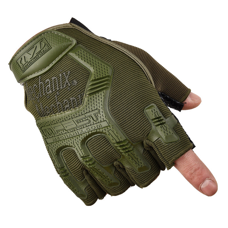 Gants de vélo d'été antidérapants pour sports de plein air pour hommes