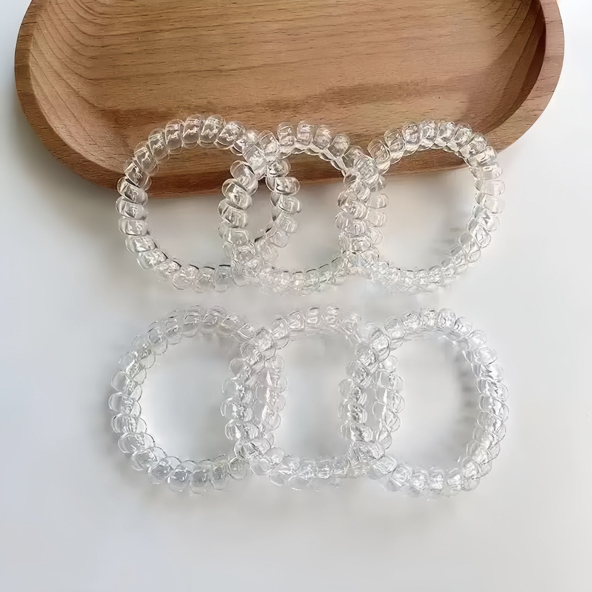 Accessoires capillaires Cravates de cheveux Bandes en caoutchouc Bandes haute élasticité Bracelets