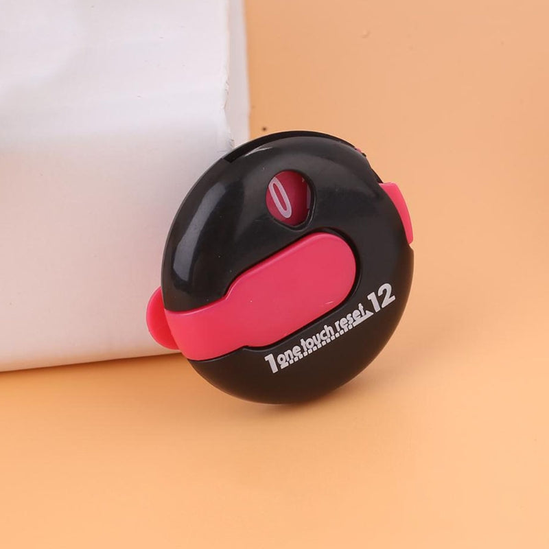 Round Golf Hat Clip Score Device Mini Score Stroke Counter