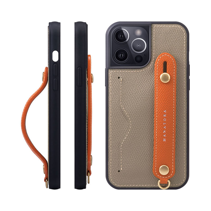 Première couche Cowhide approprié pour IPhone16 cas de téléphone avec support