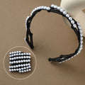 Bracelet pliant perle-noir-résine-1 pièce