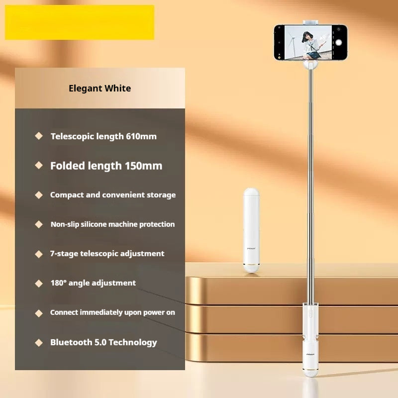 Mini bâton de selfie de téléphone tout-en-un avec étrier Bluetooth étendu La photographie ultime