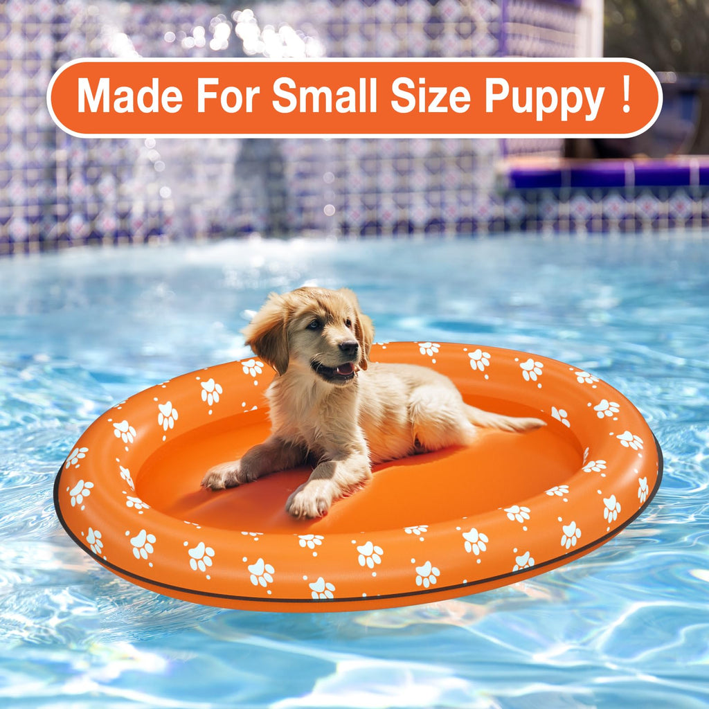 Soft Dog Float Raft for Dogs - Inflatable Dog Pool Float for Summer