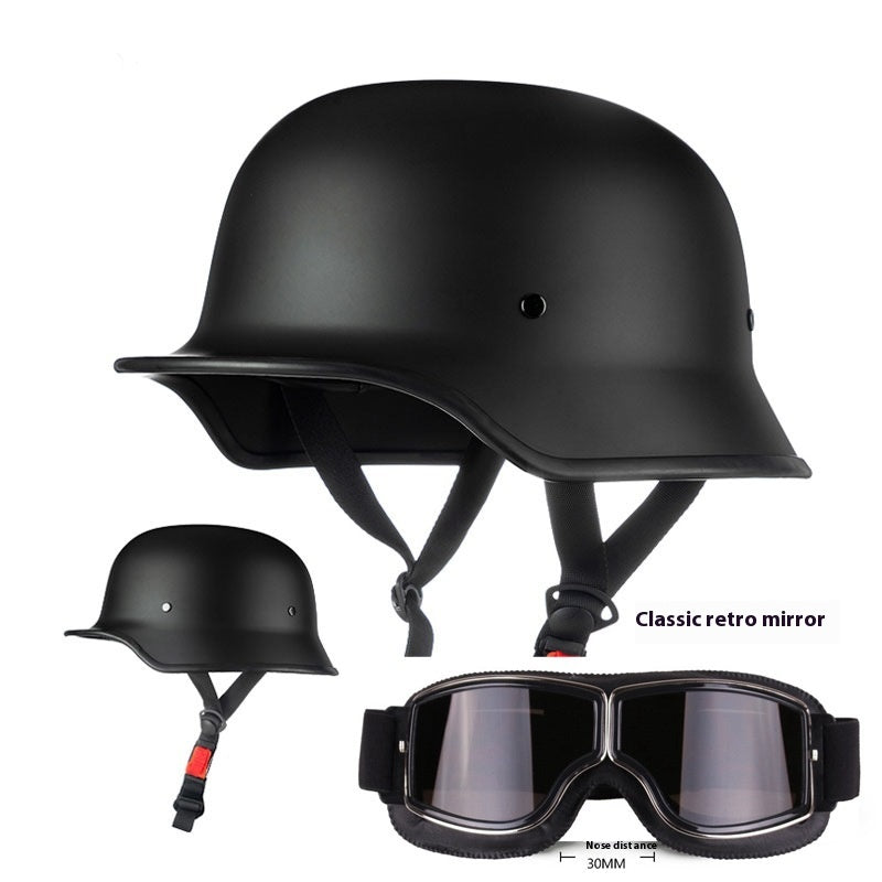 Casque de moto rétro allemand 3C
