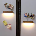 Simple hêtre corps humain induction lampe chambre à coucher intelligent contrôle de la lumière Led Armoire Magn
