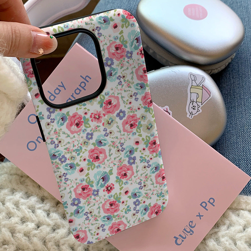 Fleur beau film Shell Deux en un cas de téléphone