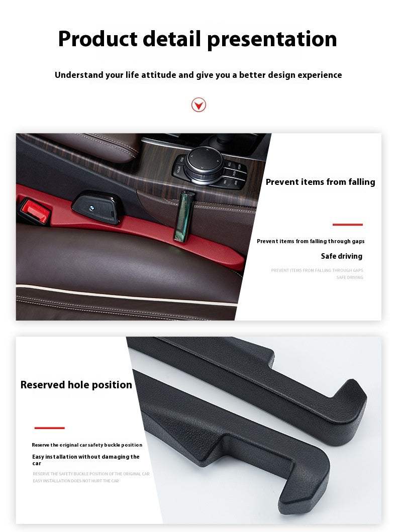 Car Storage Box Car Seat Gap Plug