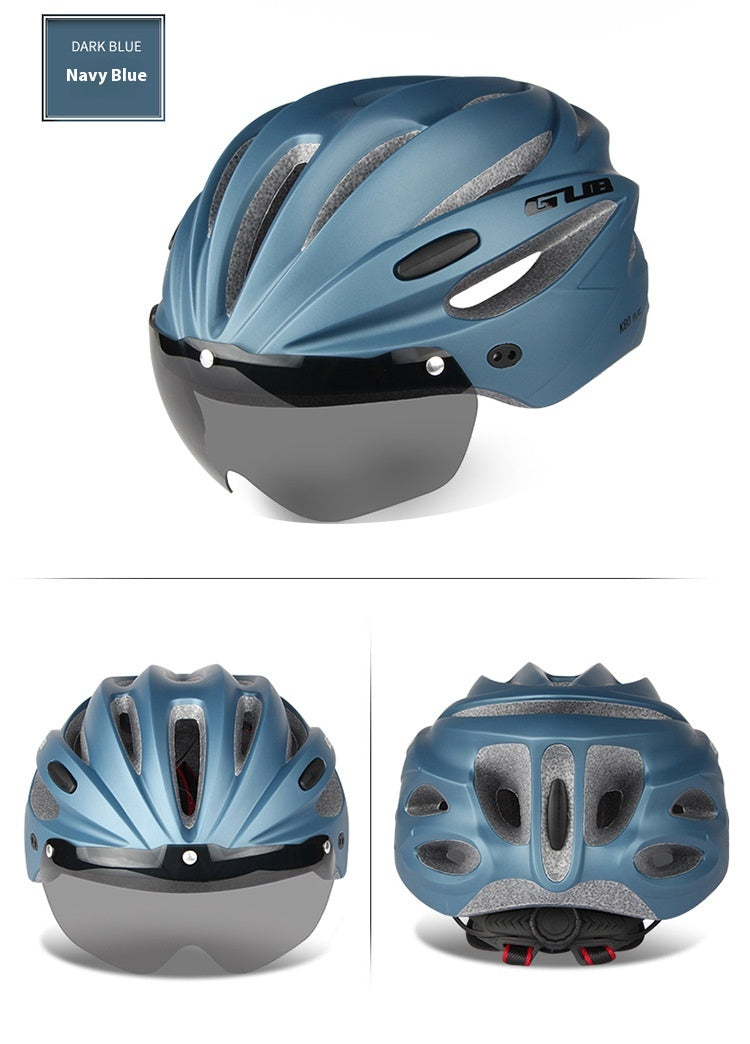 Casque d'équitation intégré VTT Gants magnétiques