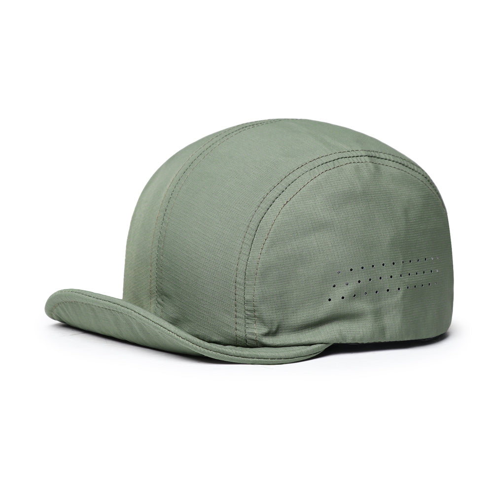 L'été pour hommes et pour femmes Solide-colore Soft-brim Breaking Side-hole Simple Style Casual