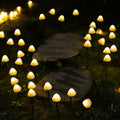 Extérieur Sol solaire Outlet Champignon Led Petites lumières colorées