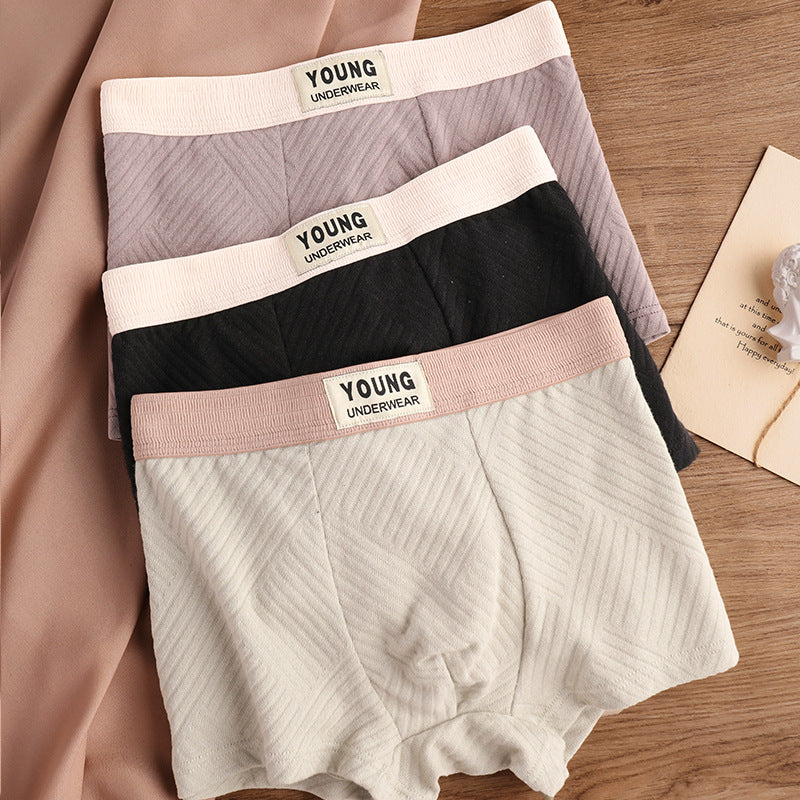 Slips de Texture pour hommes en coton
