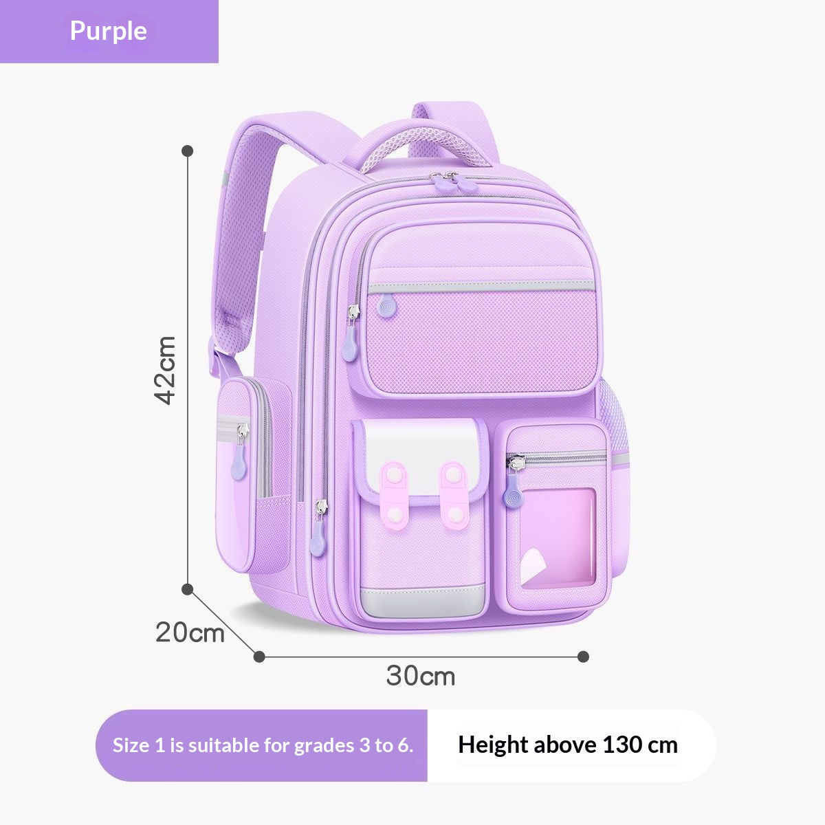 Sac à dos pour la protection de la colonne vertébrale de l'école primaire