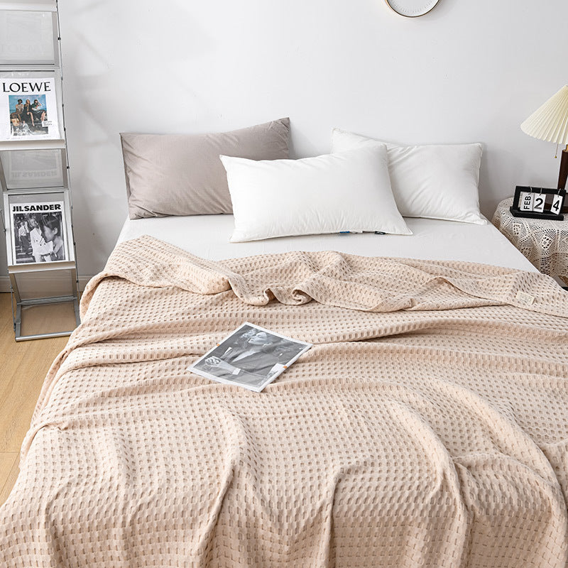 Couverture de serviette en coton pur à double toile en double coton sur mesure