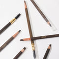 Pencil à sourcils à double extrémité à l'épreuve des boues de machette