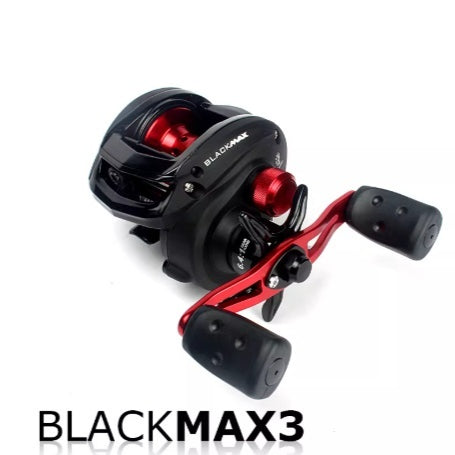 BMAX3 Baitcasting Reel Raft Reel Casting longue portée Ligne anti-explosion Pêche à la mine noire