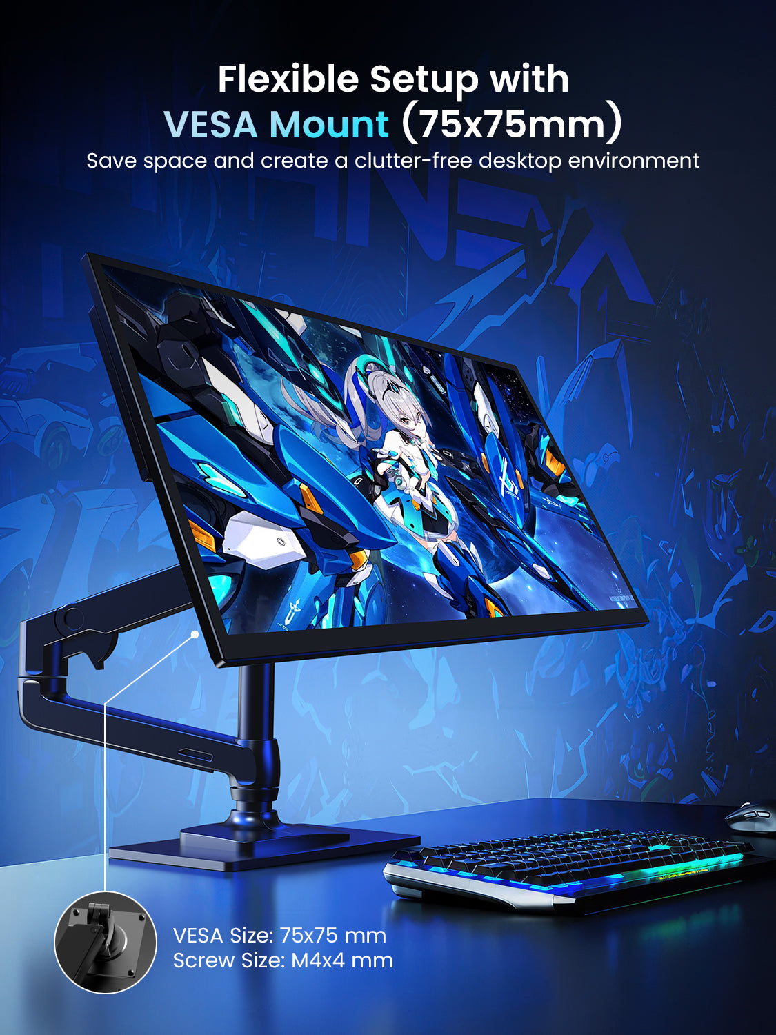 UPERFECT Portable Monitor 18,5 pouces