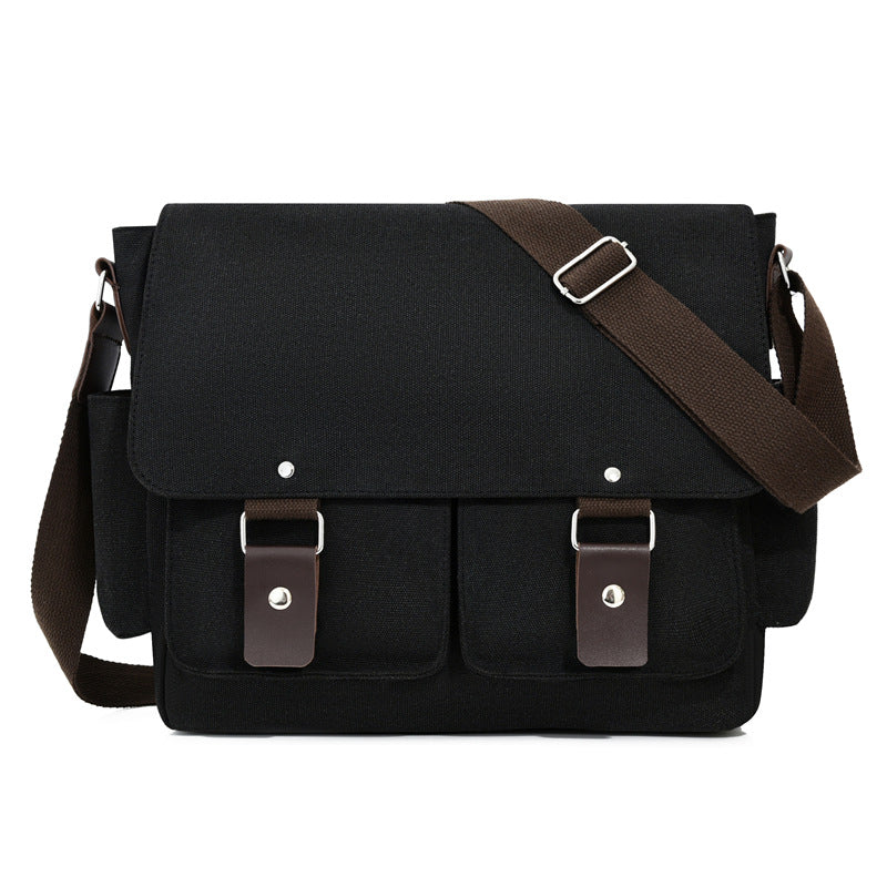 Toile Utilitaire Sac Messenger pour hommes et femmes