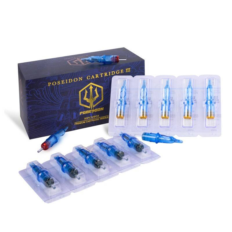 Aiguilles de cartouche de tatouage 50pcs Professional Tailles mixtes Kit