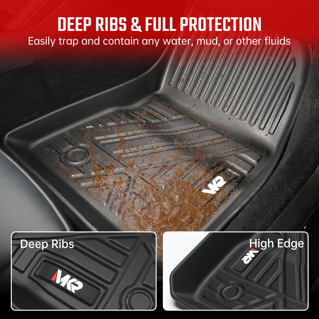 Tapis de sol TPE pour Tesla Modèle 3 2023-2025