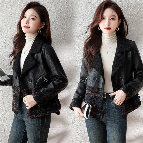 Manteau de fourrure d'hiver perdre plus de taille veste pour les femmes