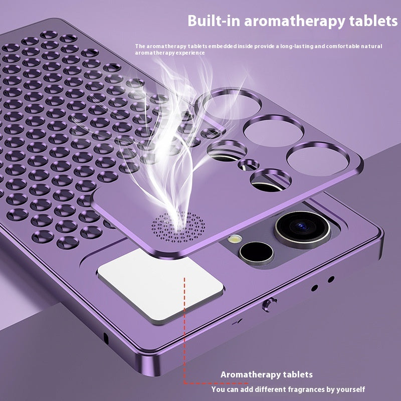 S25ULTRA Aromatherapy Ressort fixation Shell alliage d'aluminium dissipation de chaleur