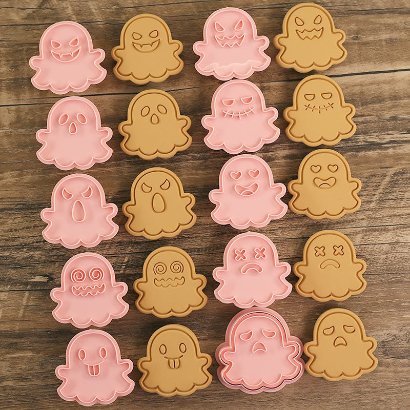 Fantôme biscuit moule-H modèle 10 pièces ensemble-10 pièces