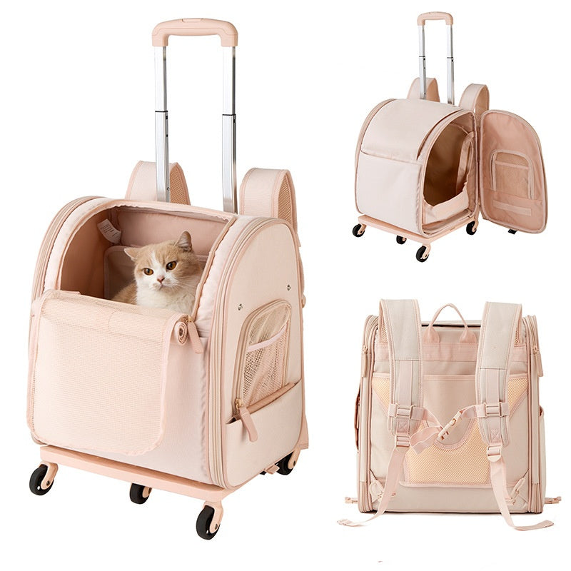 Japon-Corée Pet Carrier avec roues