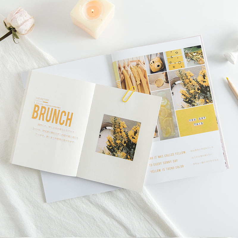 Magazine Hand Account Matériau Livre Journal Sticker Diy Hand Account Tool Décoration Sticker