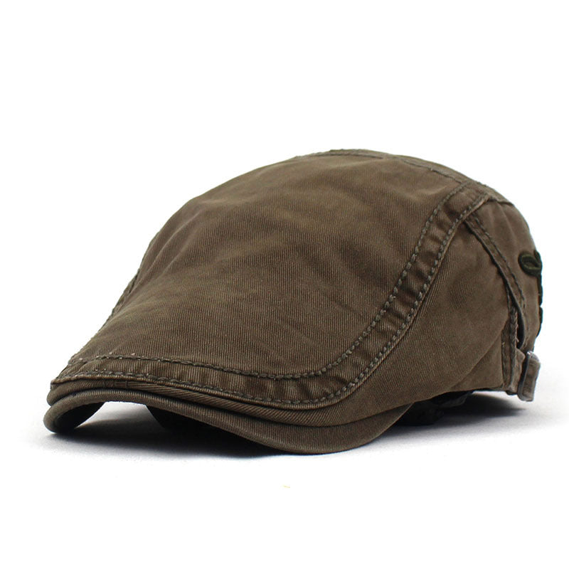 Bouchon casual pour hommes de béret brodé
