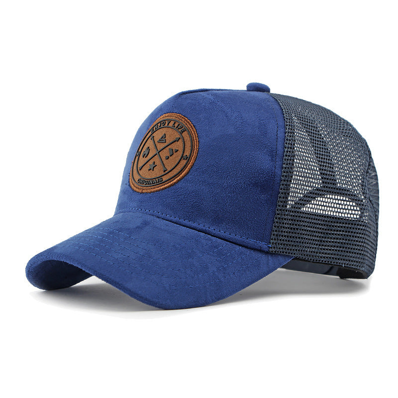 Casquette de baseball multicolore pour hommes et femmes avec logo rond et ajustabl