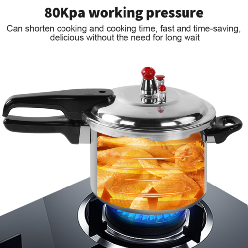 7LHome Dual Handle Cuisinière à pression en aluminium Cuisine Restauration Cuisinière Royaume-Uni