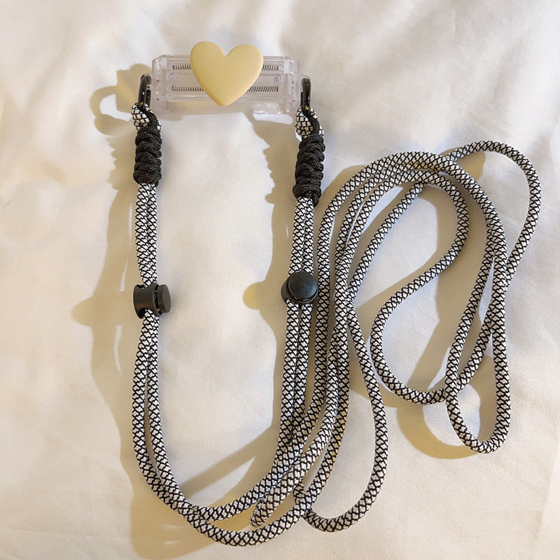 Beau look Small Love Back Splint Mobile Phone Lanyard Universal