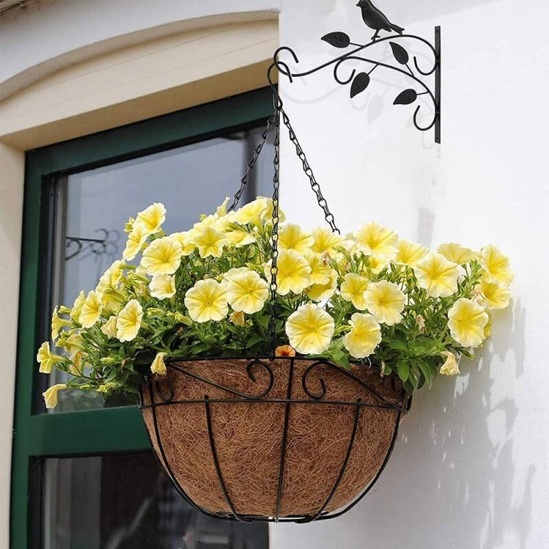 Bracket de panier de suspension lourd 2 Pack 12 pouces Brackets de panier de suspension extérieur