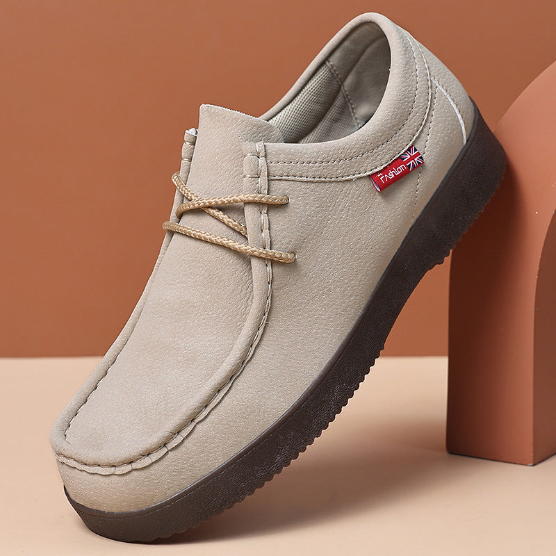 Robe en cuir véritable homme Chaussures décontractées - Confortable Respirant Business Mocassins formels