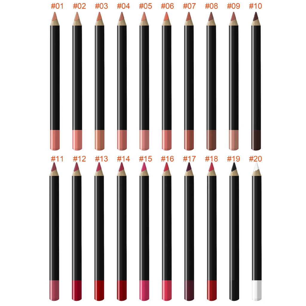 Commerce extérieur 20-Color Multi-Functional Waterproof Lip Liner