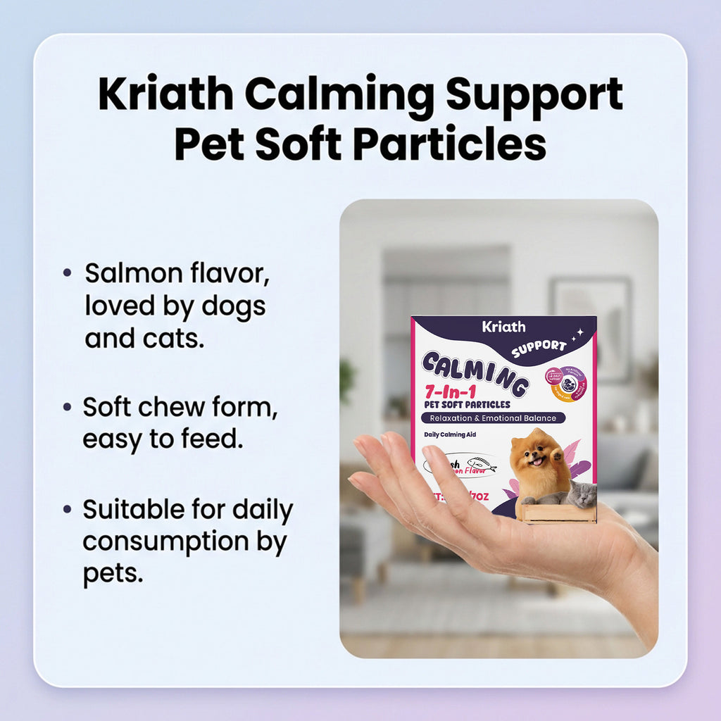 Calmer les particules douces de support pour animaux de compagnie