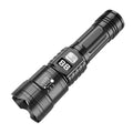 Lampe de poche Zoom Affichage de puissance longue durée Super Bright