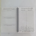 Cerveau Santé mentale Carnet de notes Planification de la santé mentale Carnet de notes