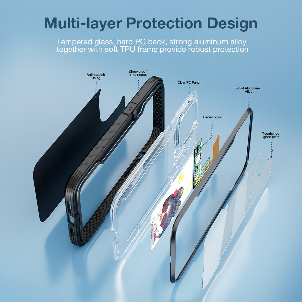 Support Chargeur sans fil bricolage écran quatre couleurs E-ink téléphone mobile protection Case