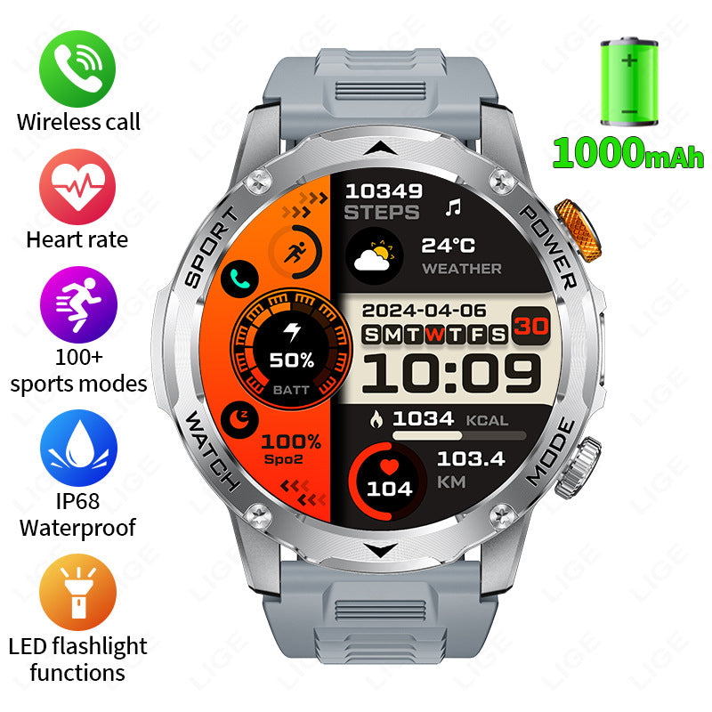Montres de sport intelligentes étanches multifonctions